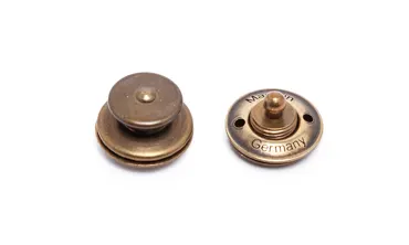 LOXX - Grosser Knopf Altmessing