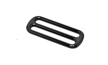 Schieber 38 mm schmaler Steg - Gun Metal