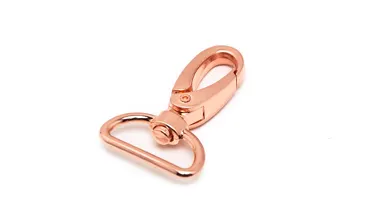 25 mm Karabiner Rosegold
