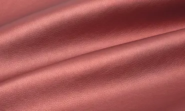 Kunstleder Metallic Coral