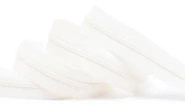 Reissverschluss 4 mm Uni - Ecru