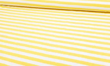 BIO Polo Piqué Streifen Weiss Gialino