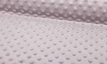 Minky Fleece - Silbergrau