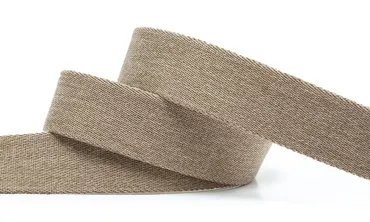 Gurtband 30 mm PV - Beige meliert