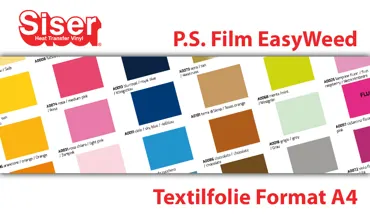 Siser P.S. Film easyWeed A4 Textilfolie