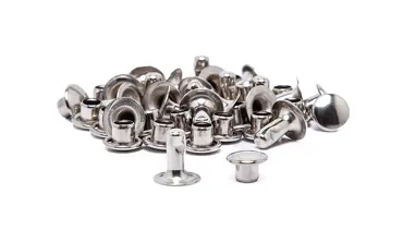 Hohlnieten 7 mm - Silber