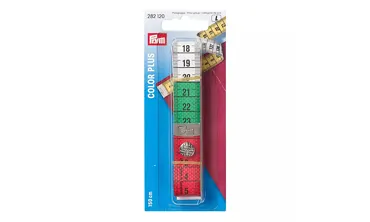 Prym Massband Color Plus mit Knopf 150 cm