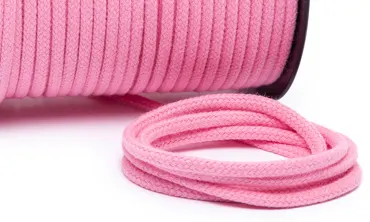 Baumwollkordel 4 mm - Rosa
