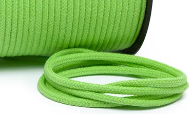 Baumwollkordel 4 mm - Lime