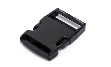 Steckschnalle 40 mm Acetal - Schwarz