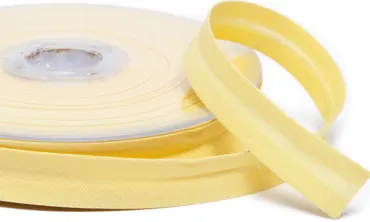 18 mm Schrägband Vanille