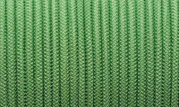 3 mm Gummikordel Uni Hellgrün