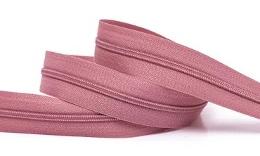 Reissverschluss 4 mm Uni - Altrosa