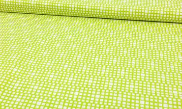 Baumwolle AGF Squared Elements Lime
