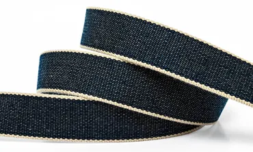 35 mm Gurtband Oldstyle - Jeans meliert