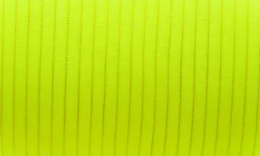 5 mm flache weiche Gummikordel Uni Knallgelb