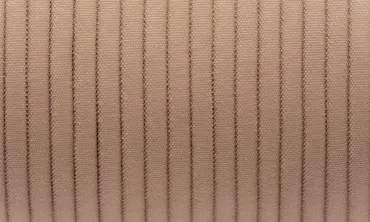 5 mm flache weiche Gummikordel Uni Beige