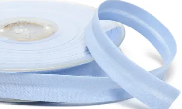 Schrägband 18 mm - col 319 Babyblau