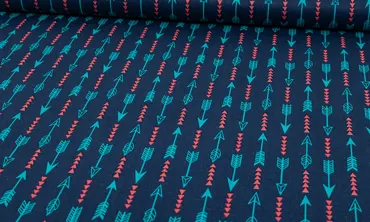 Baumwolle Camelot - What a Gem Blau