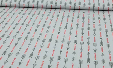 Baumwolle Camelot - What a Gem Hellgrau