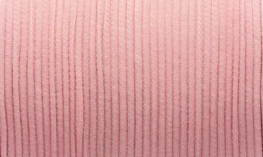 3 mm weiche Gummikordel Rosa