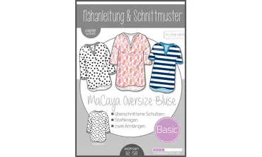 Schnittmuster ki-ba-doo Woman - MaCaya Oversize Bluse