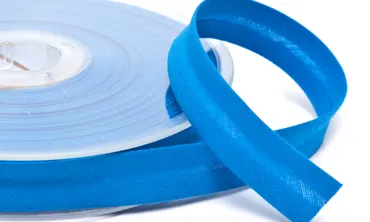 Schrägband 18 mm - col 027 Blau