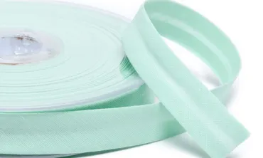 Schrägband 18 mm - col 067 Hellmint