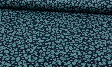 Double Gauze KOKKA Muddy Works Navy