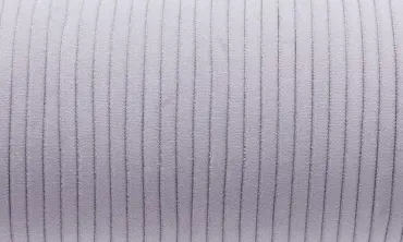 5 mm flache weiche Gummikordel Uni Hellgrau