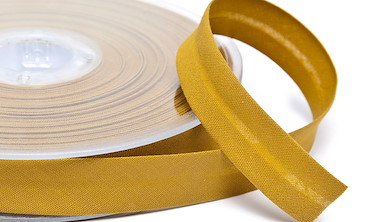 Schrägband 18 mm - col 057 Senf