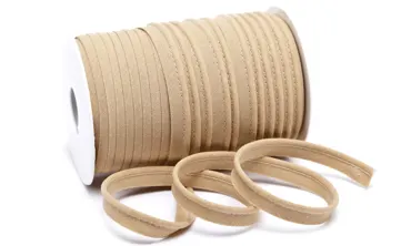 Paspel 10 mm - Uni Beige dunkel