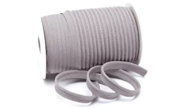 Paspel 10 mm - Uni Schlammgrau