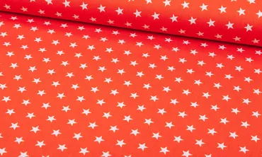 Baumwolle Sterne Orange