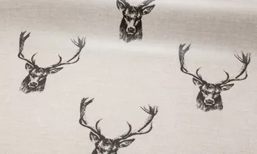 Wachstuch Panama Matt - Hirsch Natur