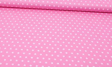 Baumwolle Sterne Rosa