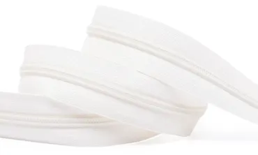 Reissverschluss 6 mm Uni - Ecru