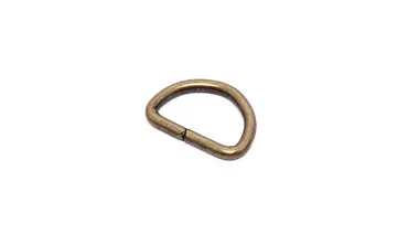 D-Ring 20 mm - Altmessing