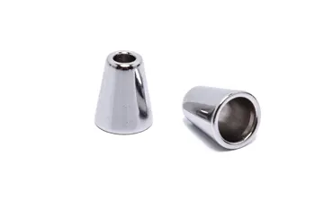 Kordelende Glockenform - Silber