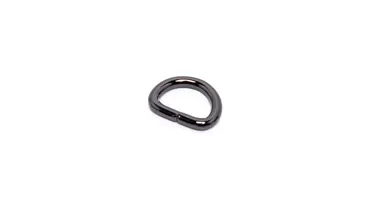 10 mm D-Ring Gun Metal
