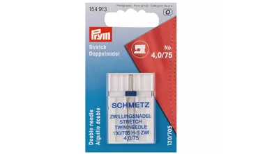 Schmetz Stretch Doppelnadel 4mm / 75