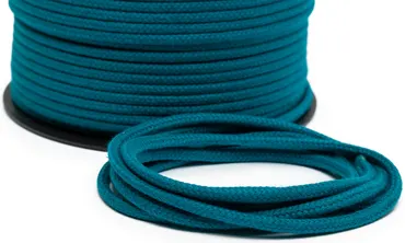 Baumwollkordel 4 mm - Petrol