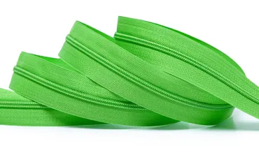 Reissverschluss 4 mm Uni - Froschgrün