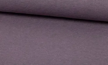 Bündchen Leicht Melange Mauve