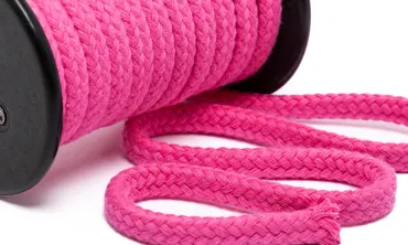 Baumwollkordel 8 mm - Pink