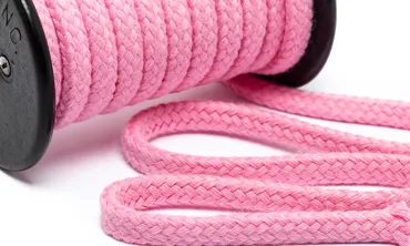 Baumwollkordel 8 mm - Rosa