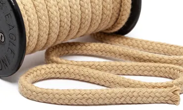 Baumwollkordel 8 mm - Beige