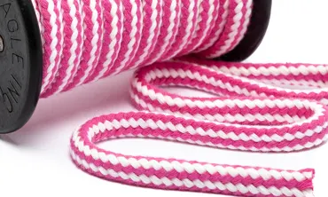 Baumwollkordel 8 mm - Marshmallow Pink