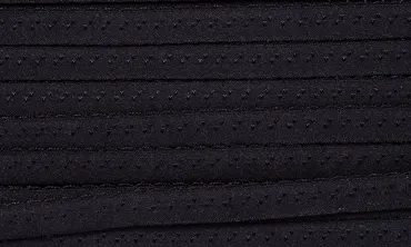 Einfassband elastisch Deluxe Schwarz