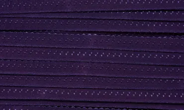 Einfassband elastisch Deluxe Aubergine